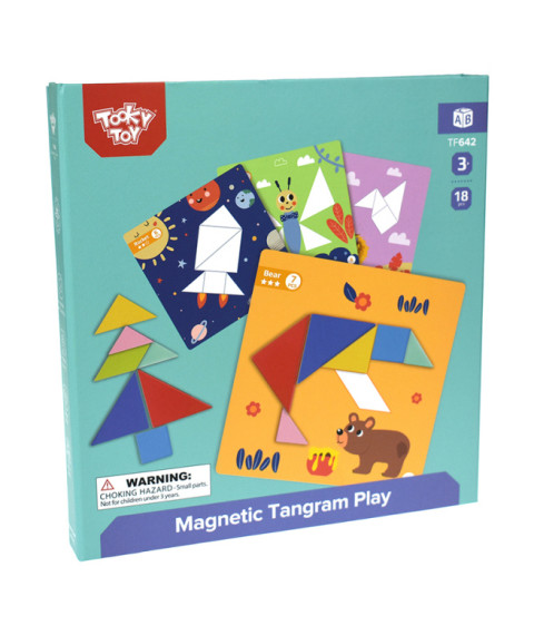 Joc magnetic Tangram, 57315